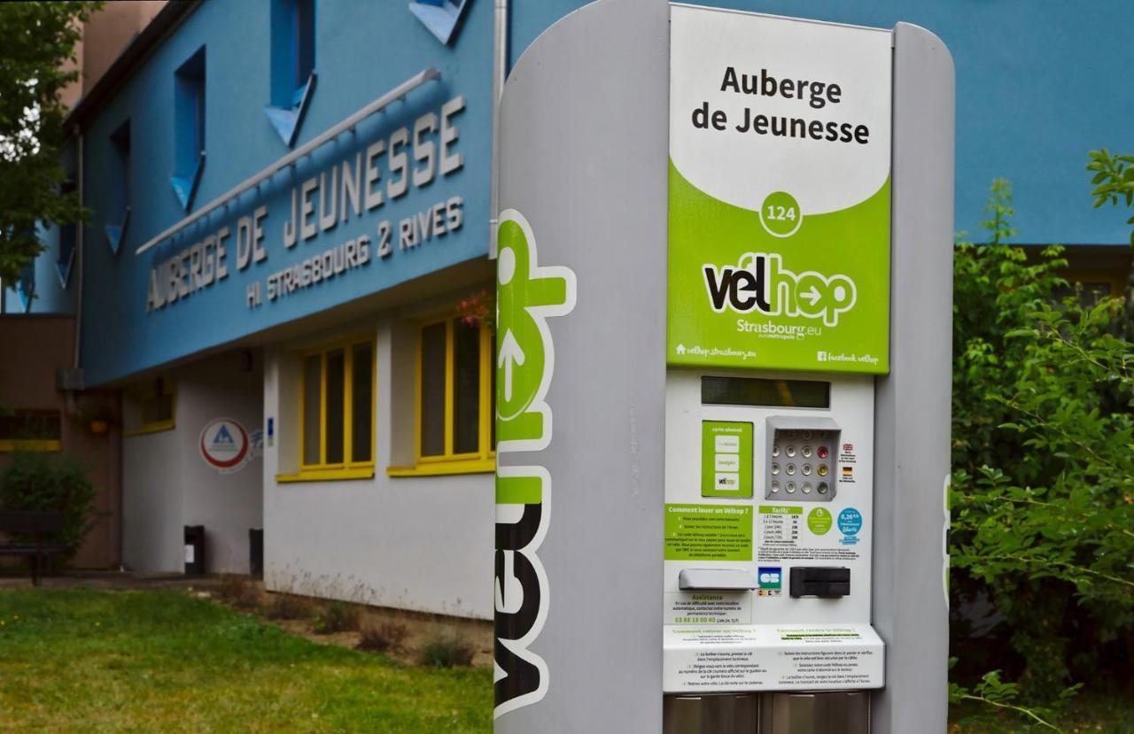 Auberge De Jeunesse Hi Strasbourg 2 Rives Vandrarhem Exteriör bild