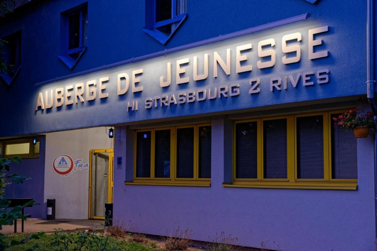 Auberge De Jeunesse Hi Strasbourg 2 Rives Vandrarhem Exteriör bild